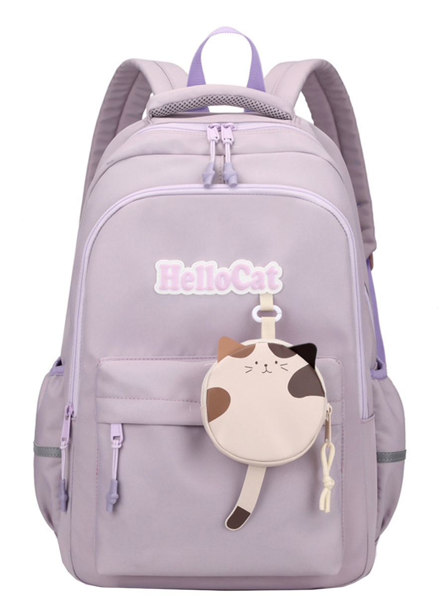 Рюкзак Multibrand, размер Единый школа, цвет фиолетовый XYF1359-violet - фото 1