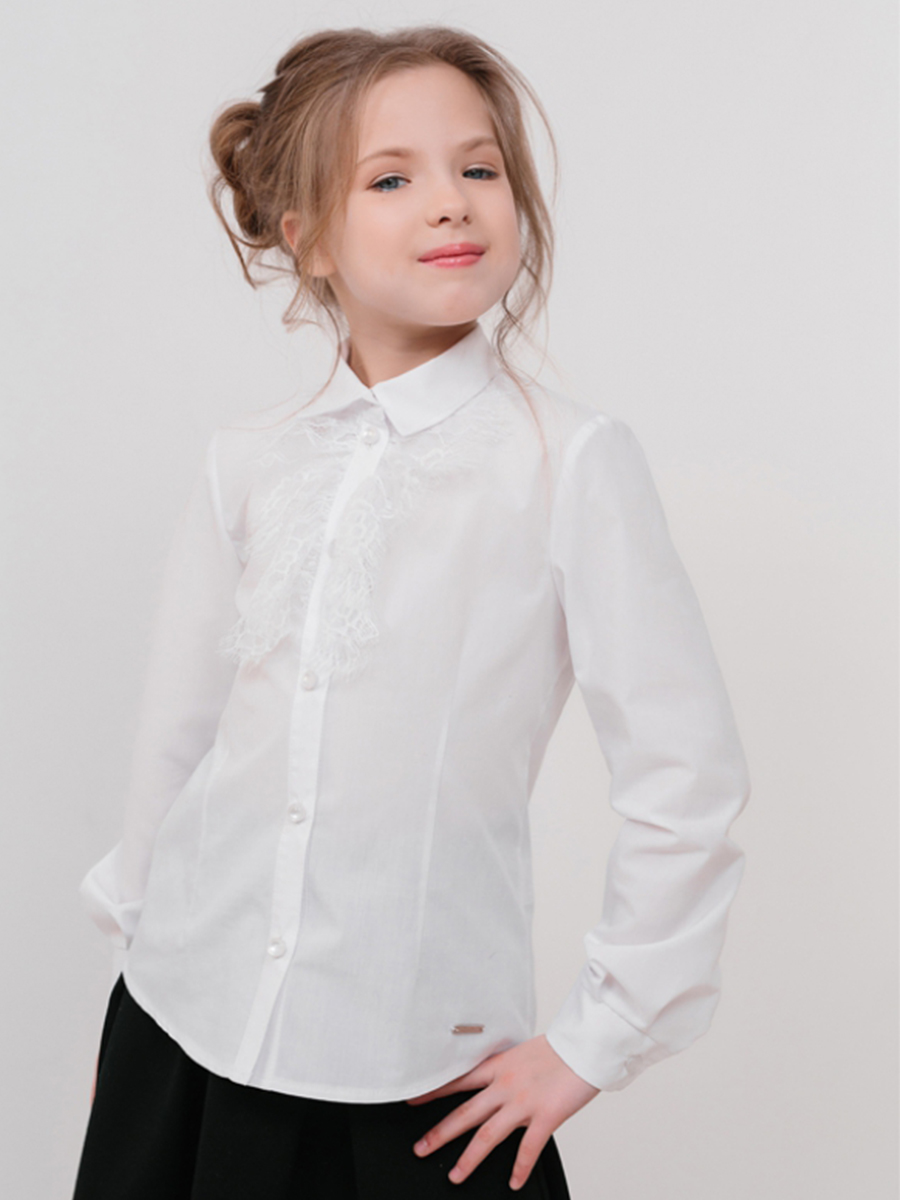 Блузка UNONA DART, размер 8, цвет белый 6042-5 - фото 1
