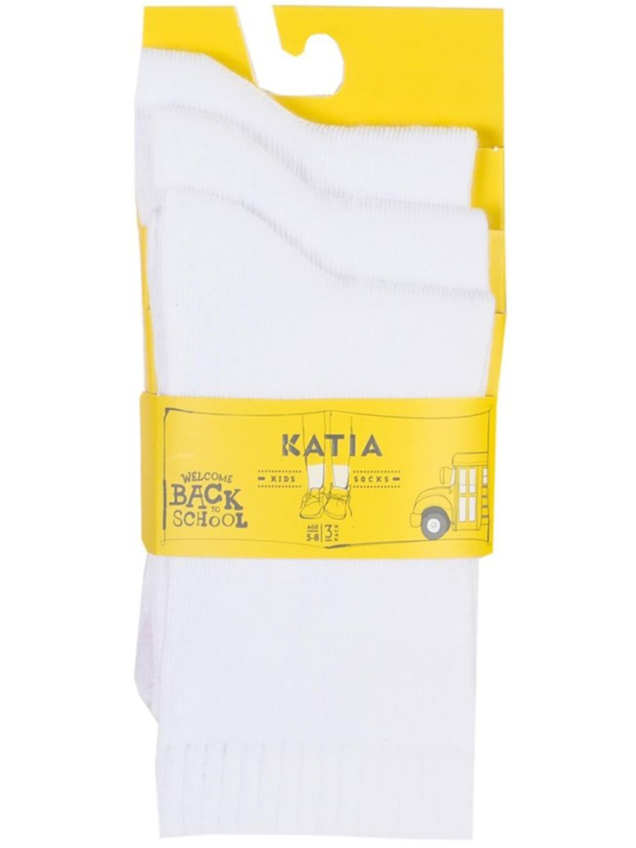Носки KATIA&BONY, размер 9-12, цвет белый KTSOAHWK0002-467 - фото 3