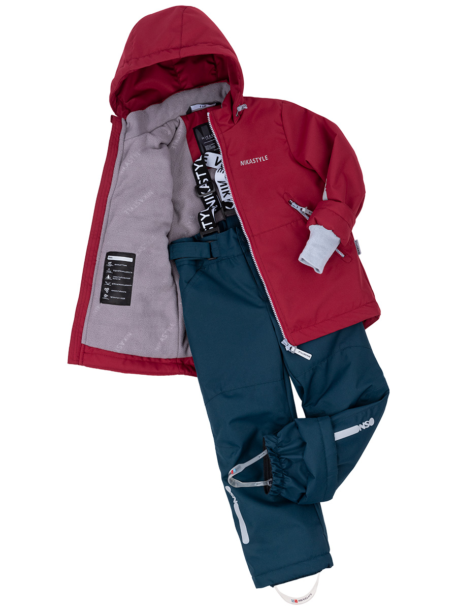 Куртка+брюки Nikastyle, размер 6, цвет разноцветный 7м2124/10 450 Куртка+брюки - фото 6