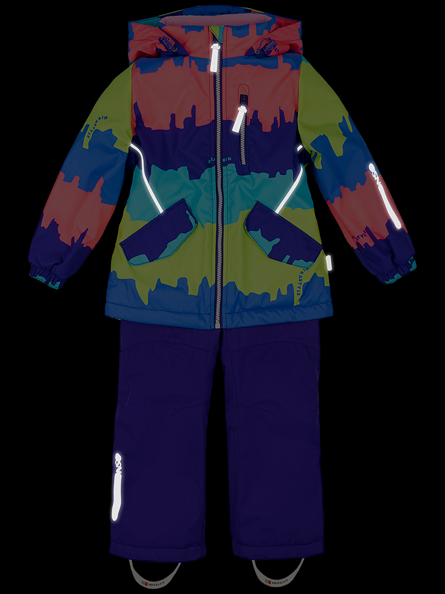 Куртка+брюки Nikastyle, размер 6, цвет разноцветный 7м0423 Куртка+брюки - фото 10