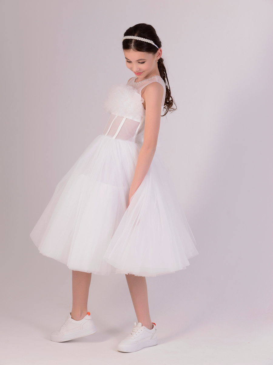 Платье Lila Style, размер 8, цвет бежевый Хлоя - фото 6