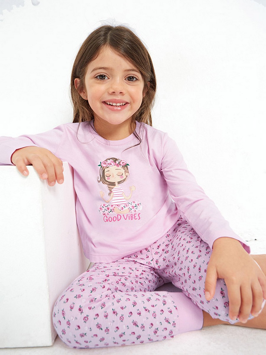 Пижама Mayoral, размер 6, цвет розовый 3.773/67 - фото 1