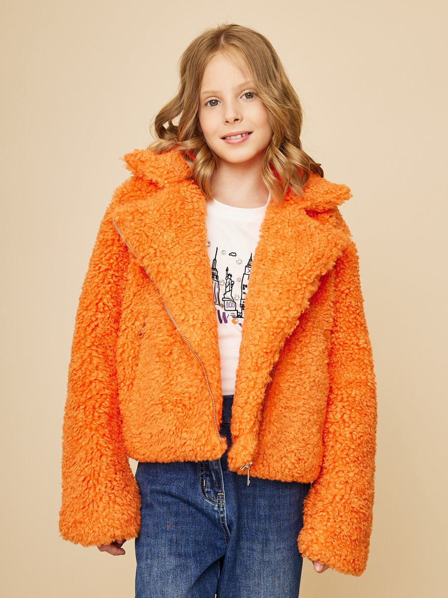 Куртка To Be Too, размер 14, цвет оранжевый TBT2490 - фото 4