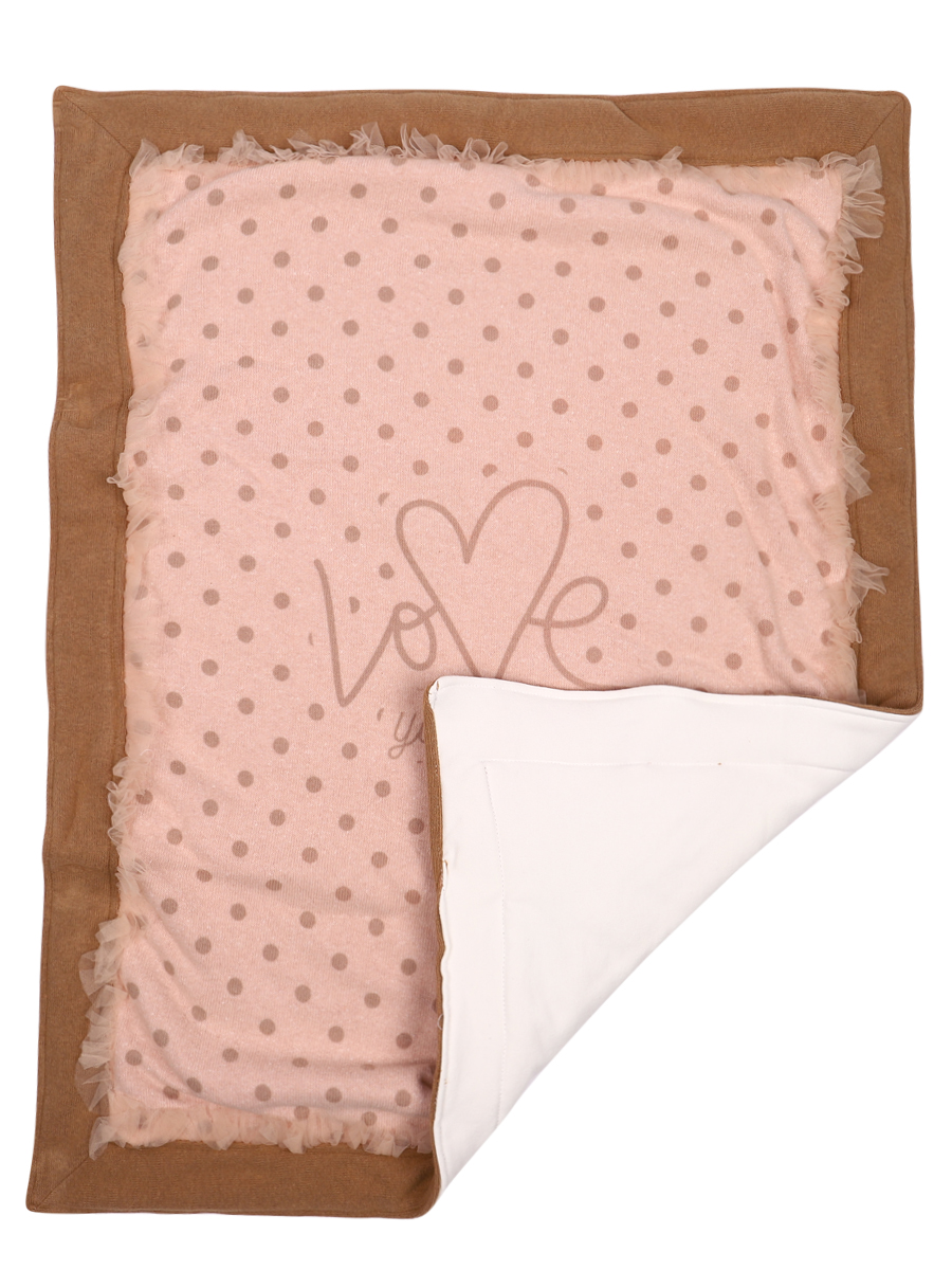 Одеяло Y-clu', размер Единый, цвет розовый