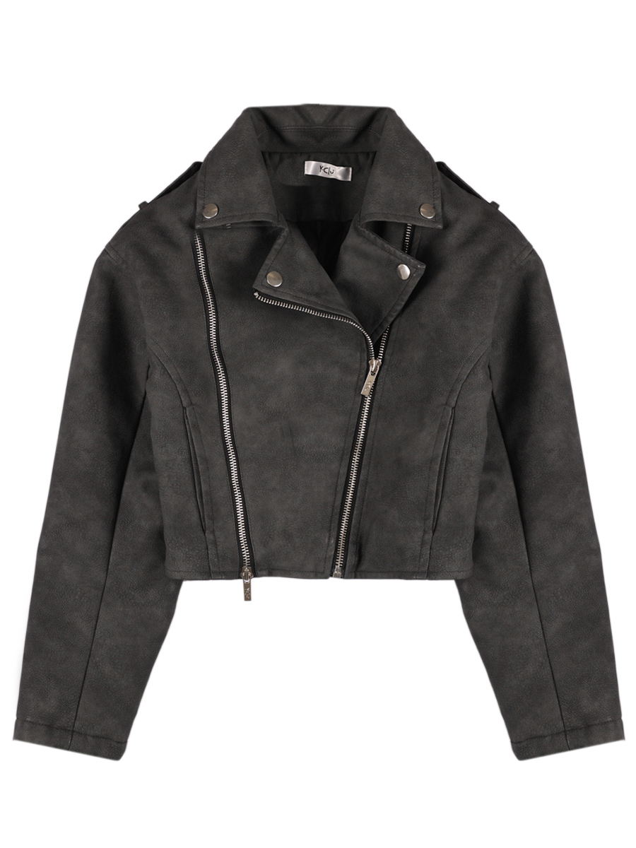 Куртка-косуха Y-clu', размер 8, цвет черный