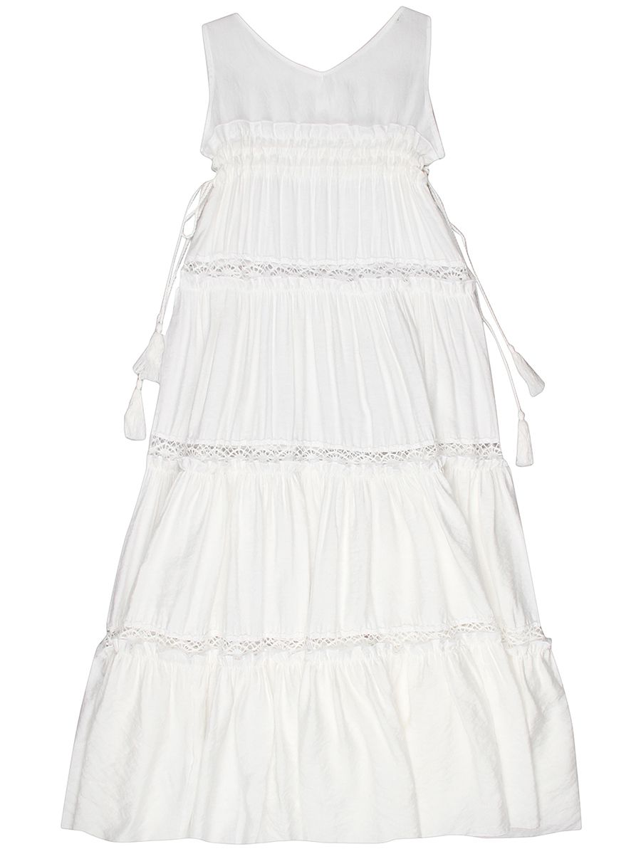 Платье Manila Grace, размер 128, цвет белый MG142 - фото 5