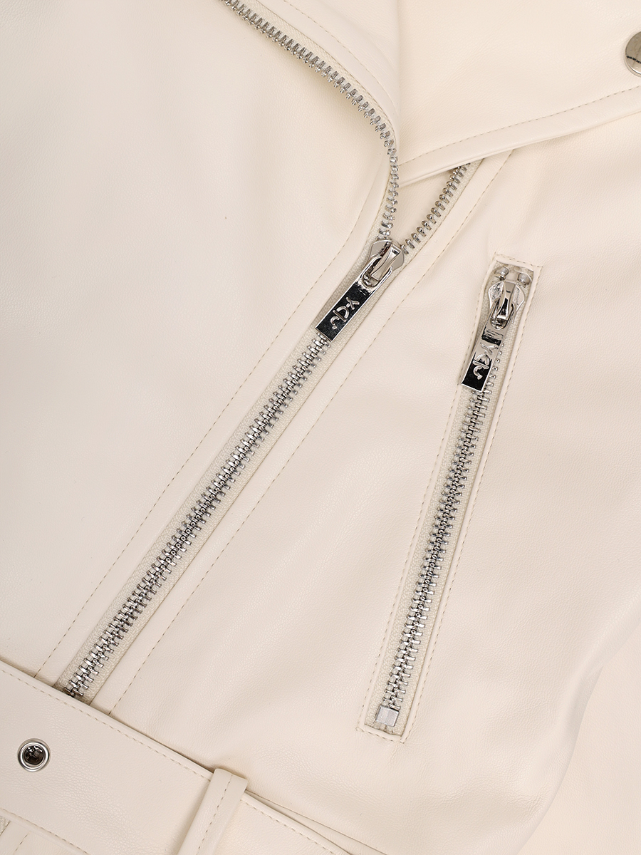 Куртка-косуха Y-clu', размер 8, цвет белый Y21068 - фото 3