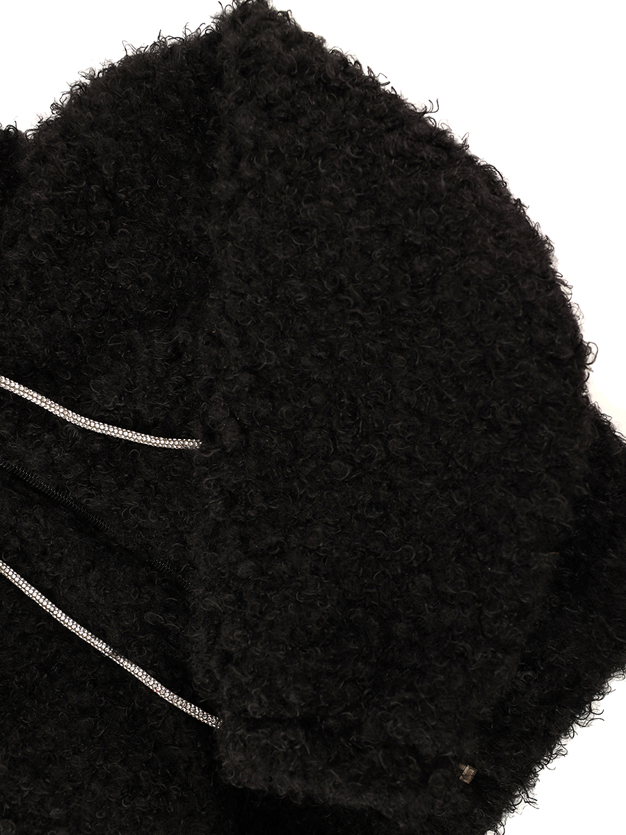 Толстовка Y-clu', размер 3 года, цвет черный YB20463 - фото 2