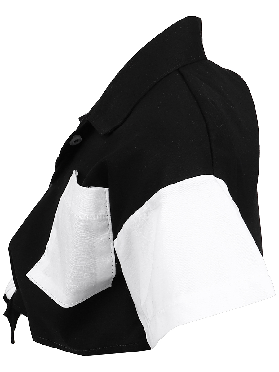 Блуза Y-clu', размер 104, цвет черный YB17448 - фото 4