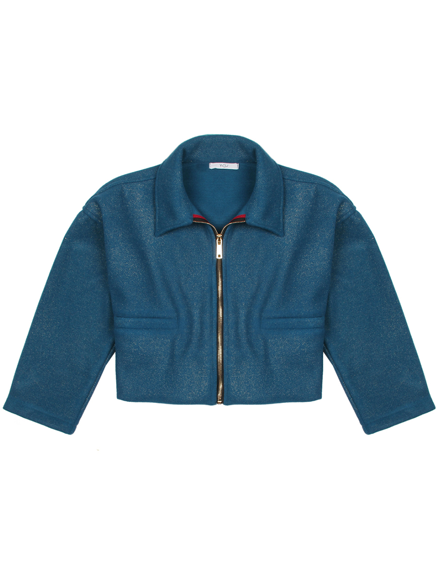 Куртка Y-clu', размер 128, цвет голубой Y14216 - фото 2