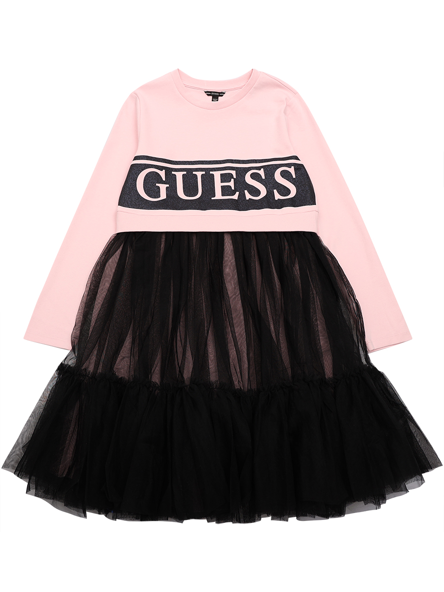 Платье Guess, размер 12, цвет розовый J3YK07KB8R0G6K9 - фото 1