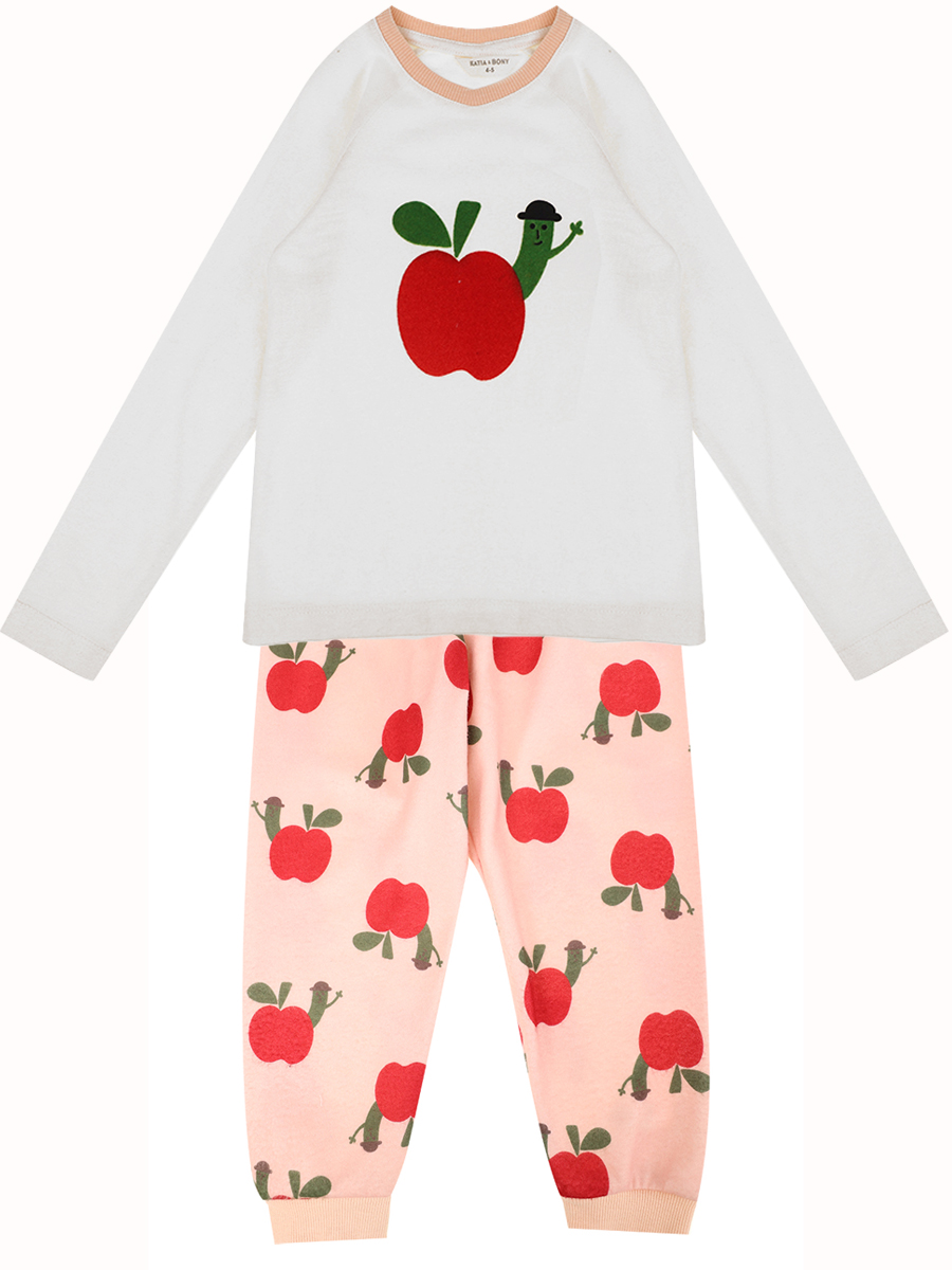 Пижама KATIA&BONY, размер 4-5, цвет разноцветный 22212K2015 - фото 5