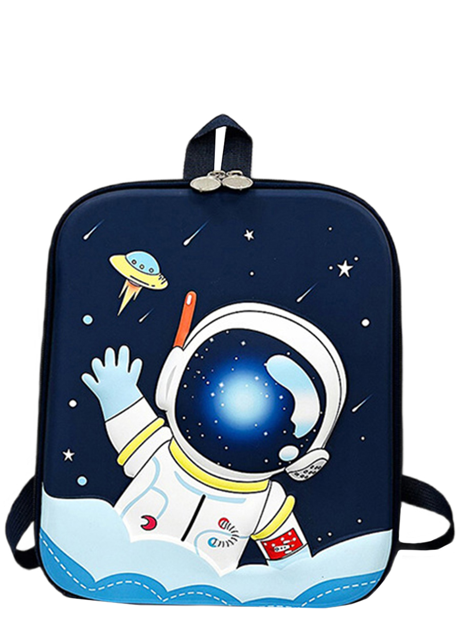 Рюкзак Multibrand, размер Единый Neo/Baby, цвет синий MRB/93b-astronauts - фото 2