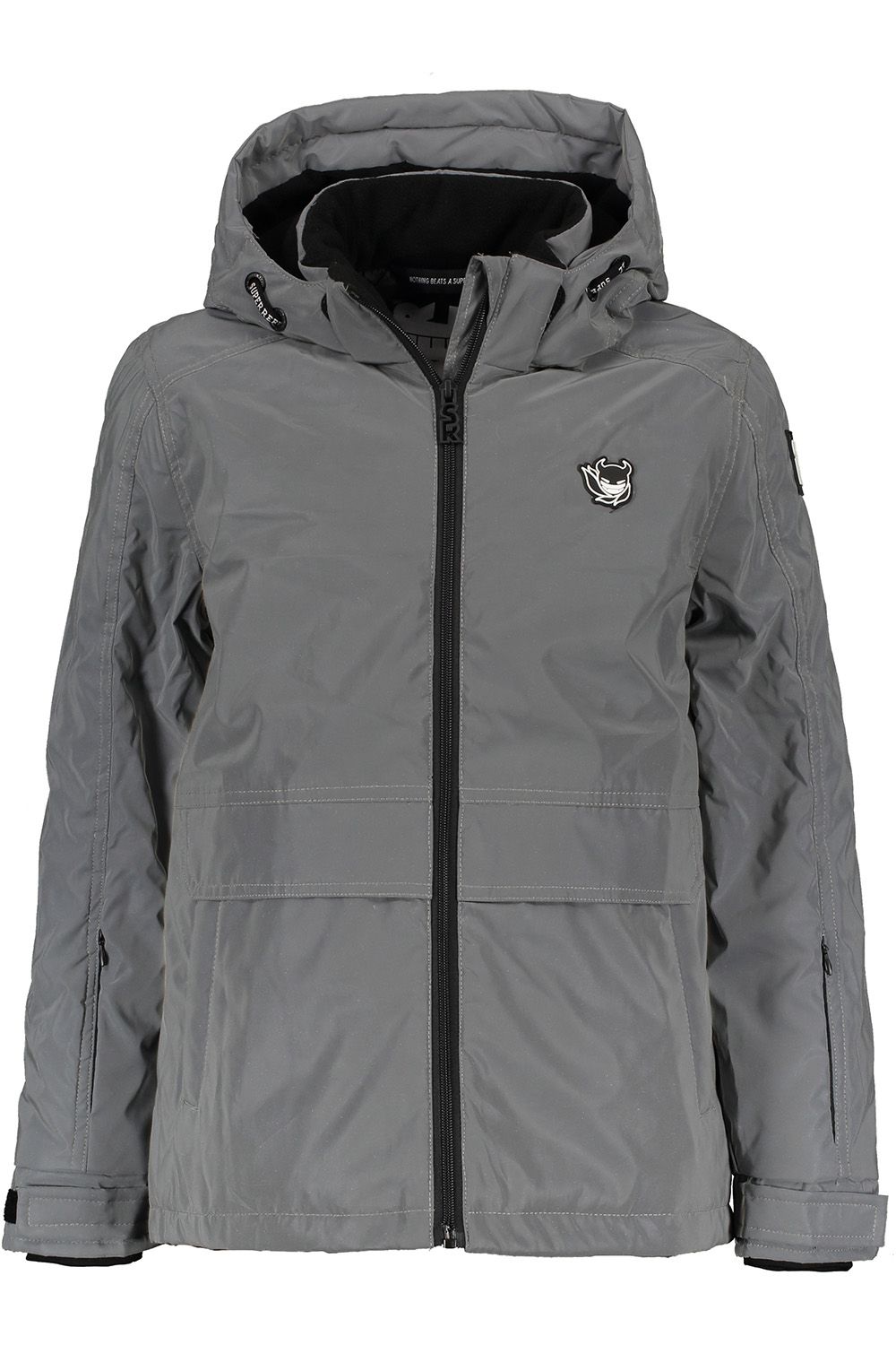 Куртка Super Rebel, размер 140, цвет серый R909-6281 - фото 1