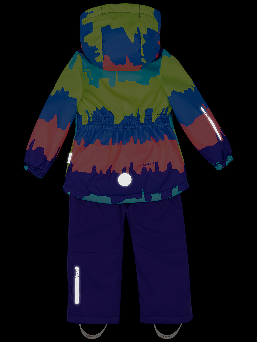 Куртка+брюки Nikastyle, размер 6, цвет разноцветный 7м0423 Куртка+брюки - фото 11