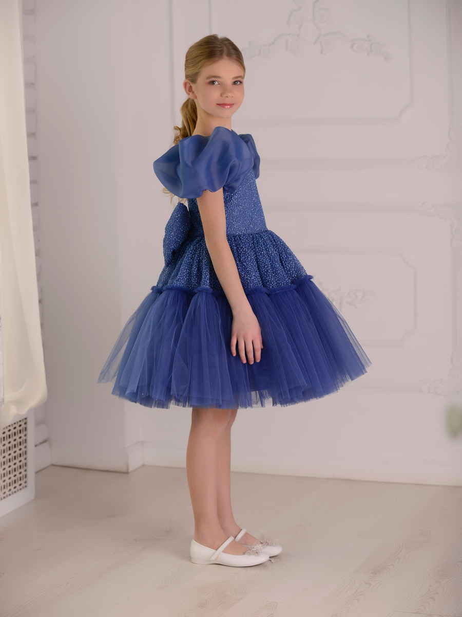 Платье Lila Style, размер 8, цвет синий
