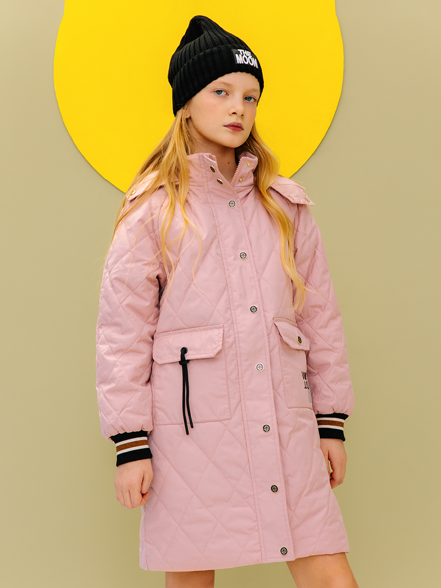 Пальто Laddobbo, размер 152, цвет розовый ADJG36SS22-20 - фото 1