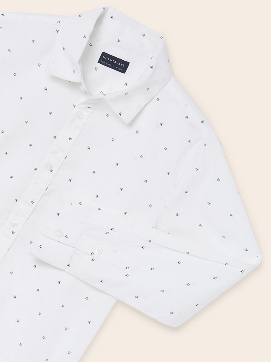 Рубашка Mayoral, размер 166, цвет белый 6.116/83 - фото 6