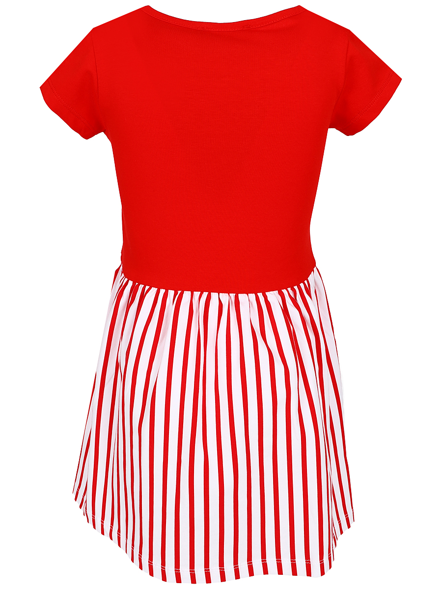 Платье Laddobbo, размер 92, цвет красный ADG54301-6 - фото 7