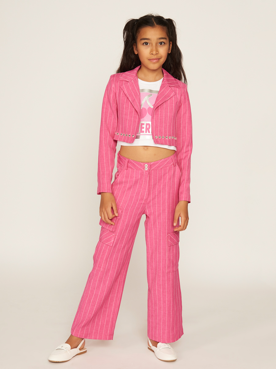 Пиджак Y-clu', размер 8, цвет розовый Y21084 - фото 2