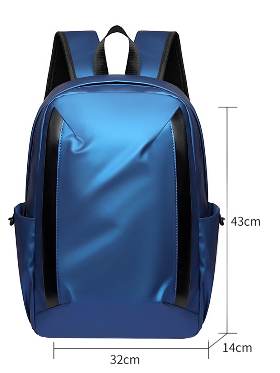 Рюкзак Multibrand, размер Единый школа, цвет синий MRB/168-blue - фото 3