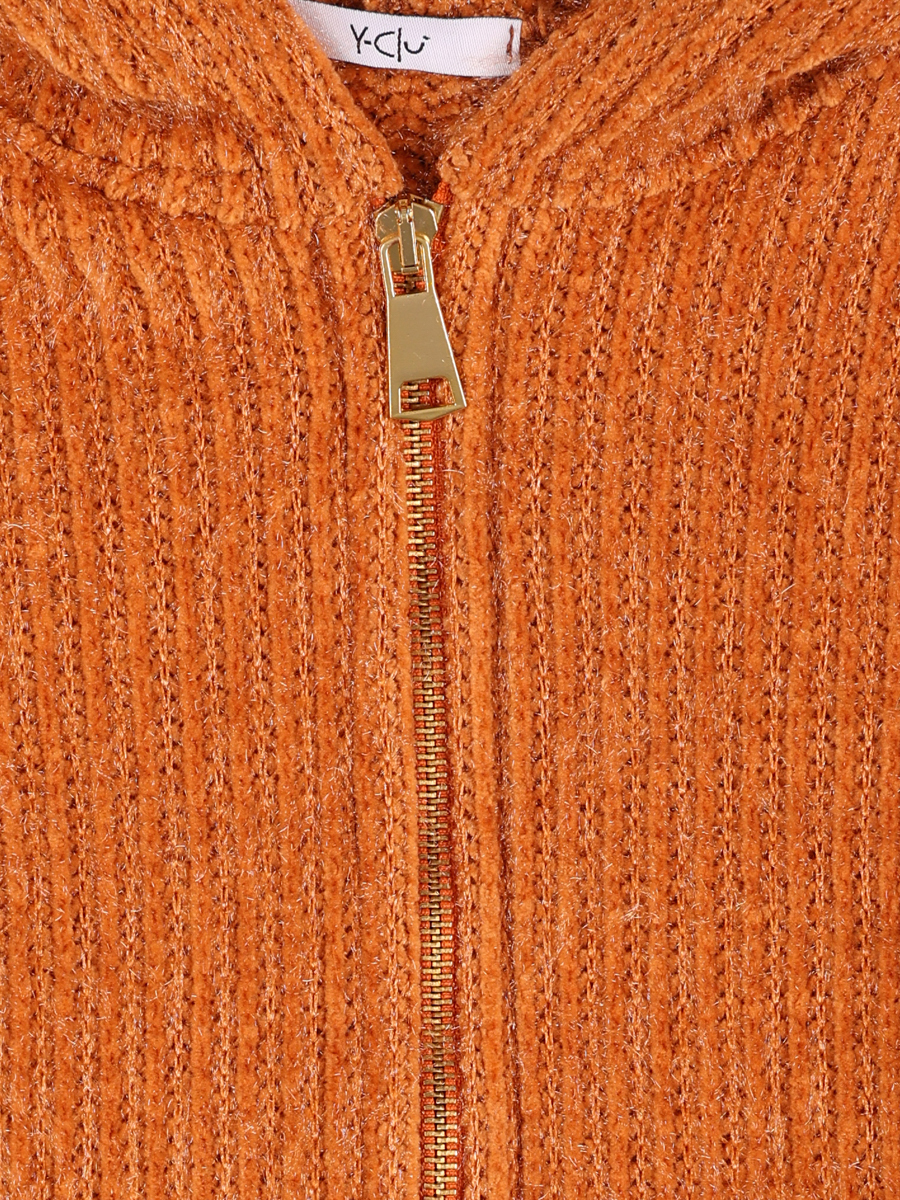 Толстовка Y-clu', размер 8, цвет оранжевый YFJF24M124   SP - фото 3