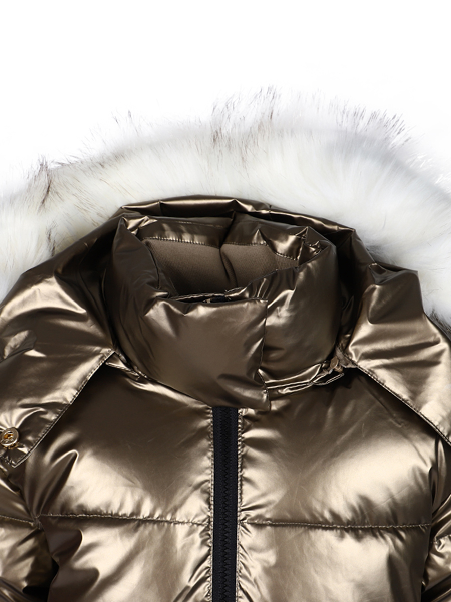 Пальто Laddobbo, размер 146, цвет коричневый ADJG40AW-722 - фото 9