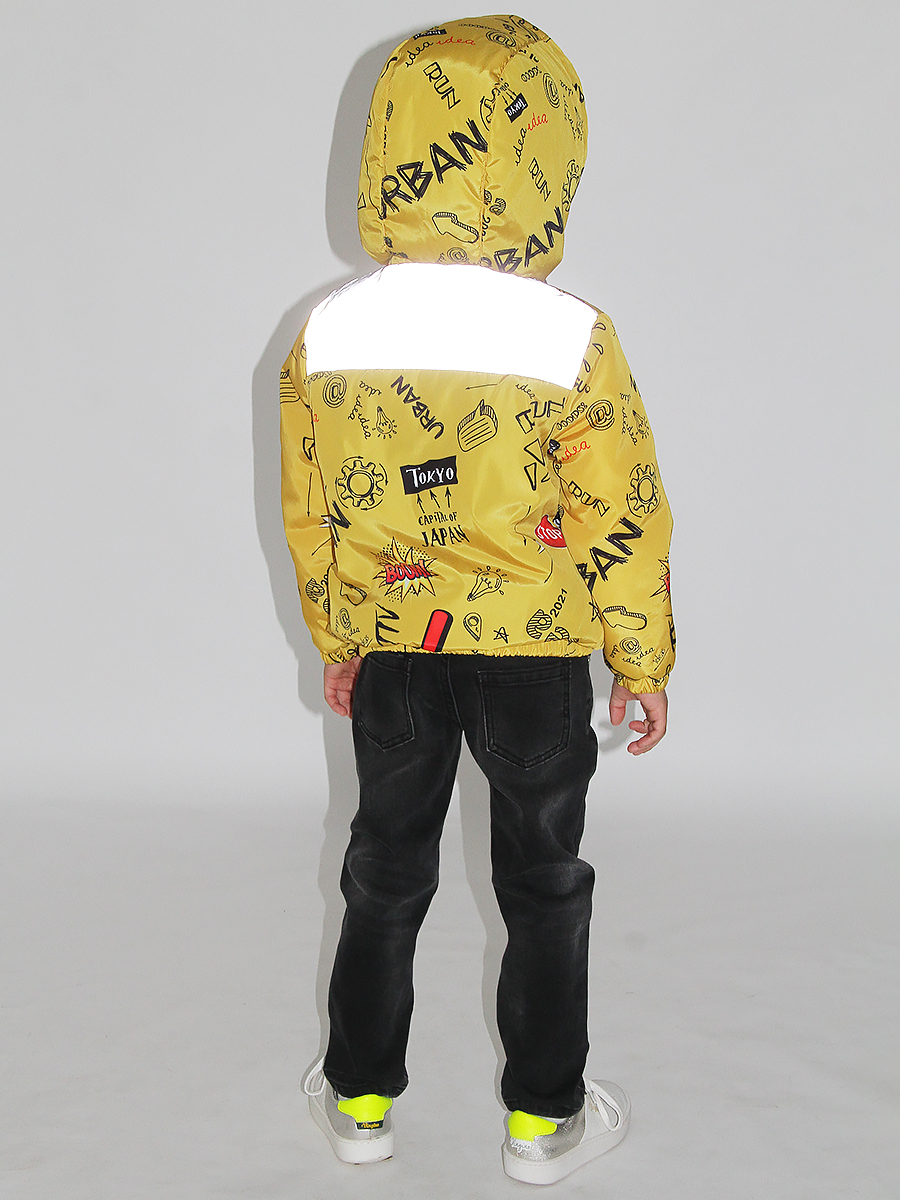 Куртка Noble People, размер 104, цвет желтый 18607-543-2721 - фото 6