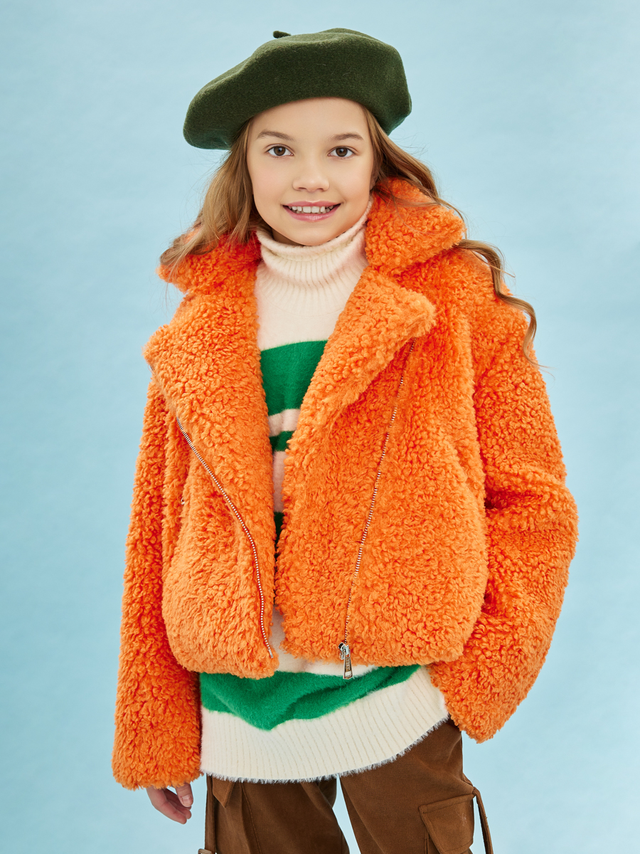 Куртка To Be Too, размер 14, цвет оранжевый