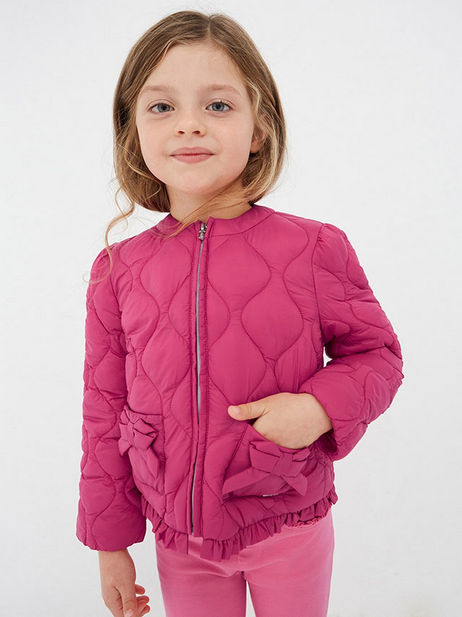 Куртка Mayoral, размер 5, цвет розовый 3.443/37 - фото 1