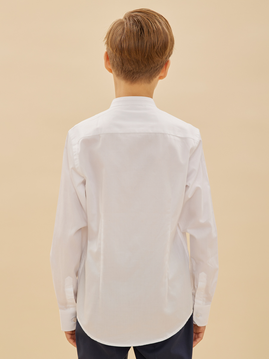 Рубашка Noble People, размер 7, цвет белый 18603-156-5 - фото 3