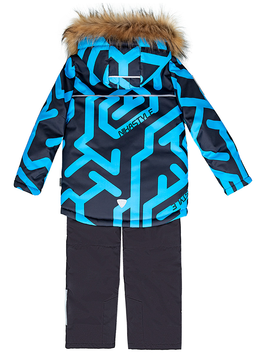 Куртка+полукомбинезон Nikastyle, размер 4 года, цвет голубой 7з0721 Куртка+полукомбинезон - фото 3