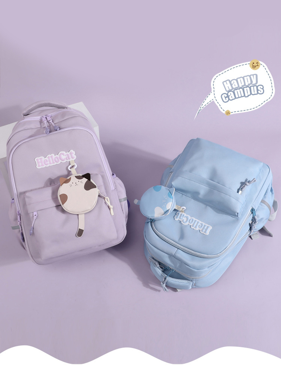 Рюкзак Multibrand, размер Единый школа, цвет фиолетовый XYF1359-violet - фото 2