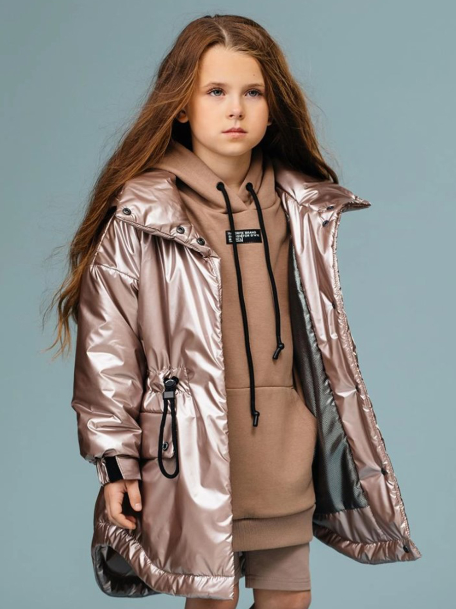 Куртка GnK, размер 110, цвет коричневый