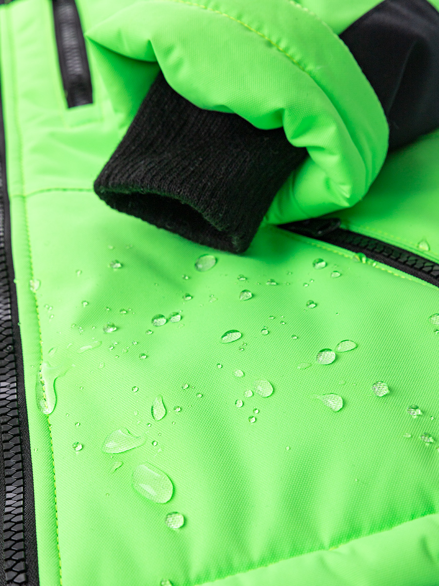 Куртка+полукомбинезон Nikastyle, размер 7, цвет зеленый 7з0522 Куртка+полукомбинезон - фото 7