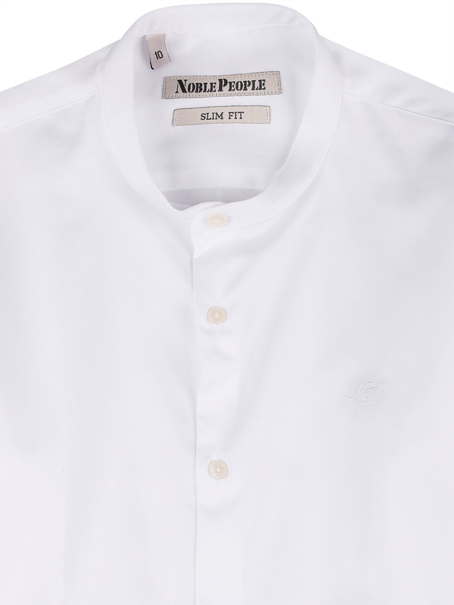 Рубашка Noble People, размер 7, цвет белый 18603-156-5 - фото 5