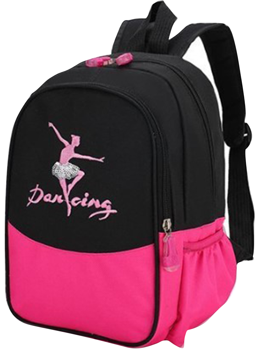 Рюкзак Multibrand, размер Единый школа, цвет розовый B93-big black - фото 2