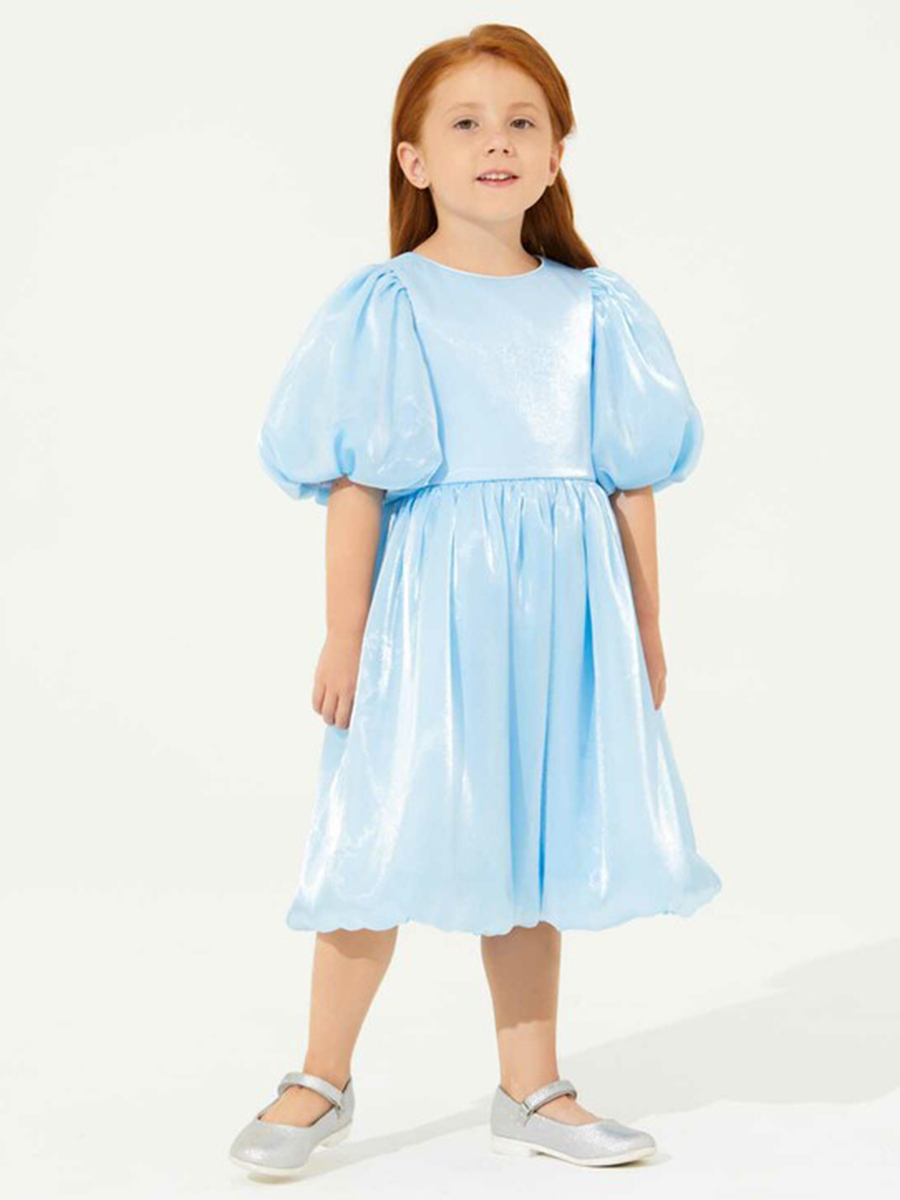 Платье Смена, размер 7, цвет голубой 23602 - фото 2