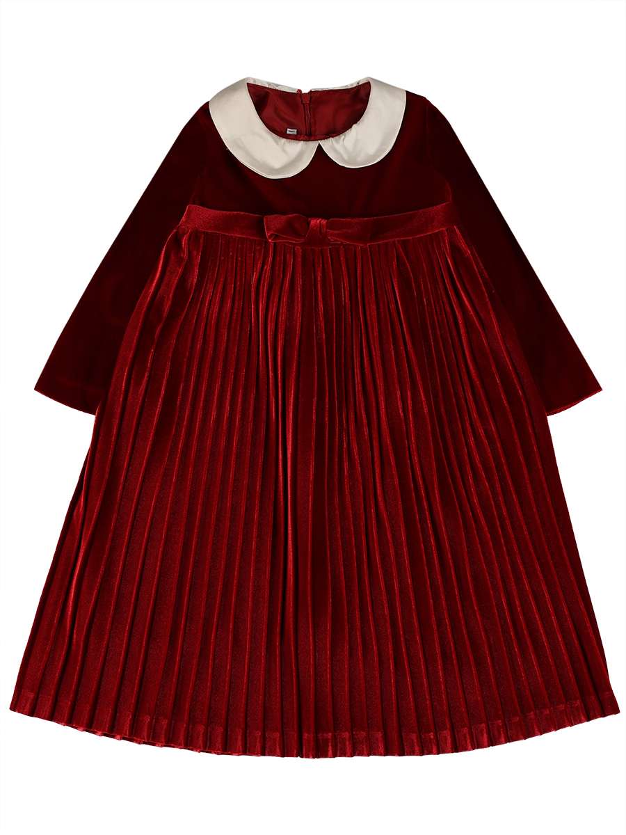 Платье Y-clu', размер 4 года, цвет красный YFBF24A452 SP - фото 1