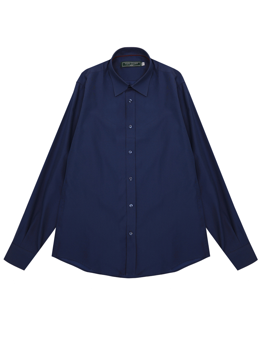 Рубашка Van Cliff, размер 176 (38), цвет синий