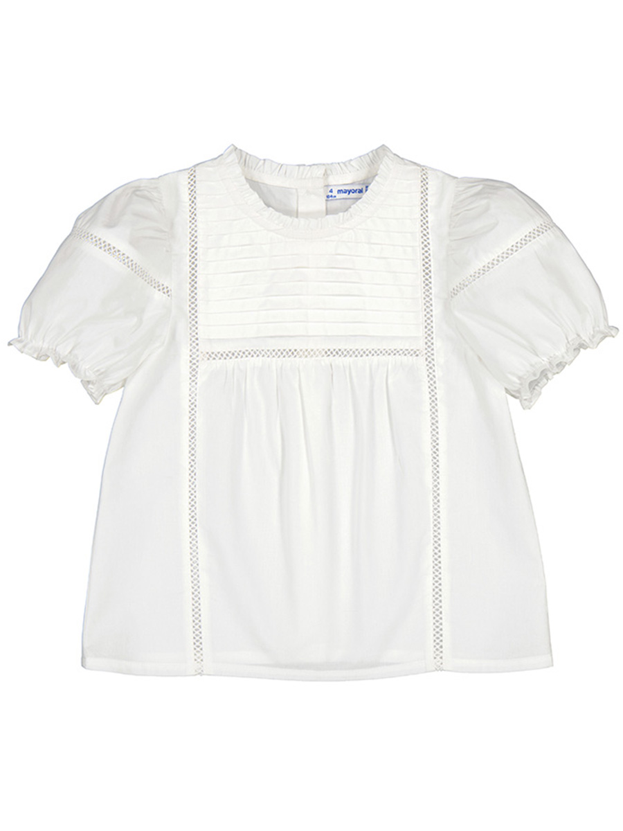 Блуза Mayoral, размер 134, цвет белый 3.172/35 - фото 3