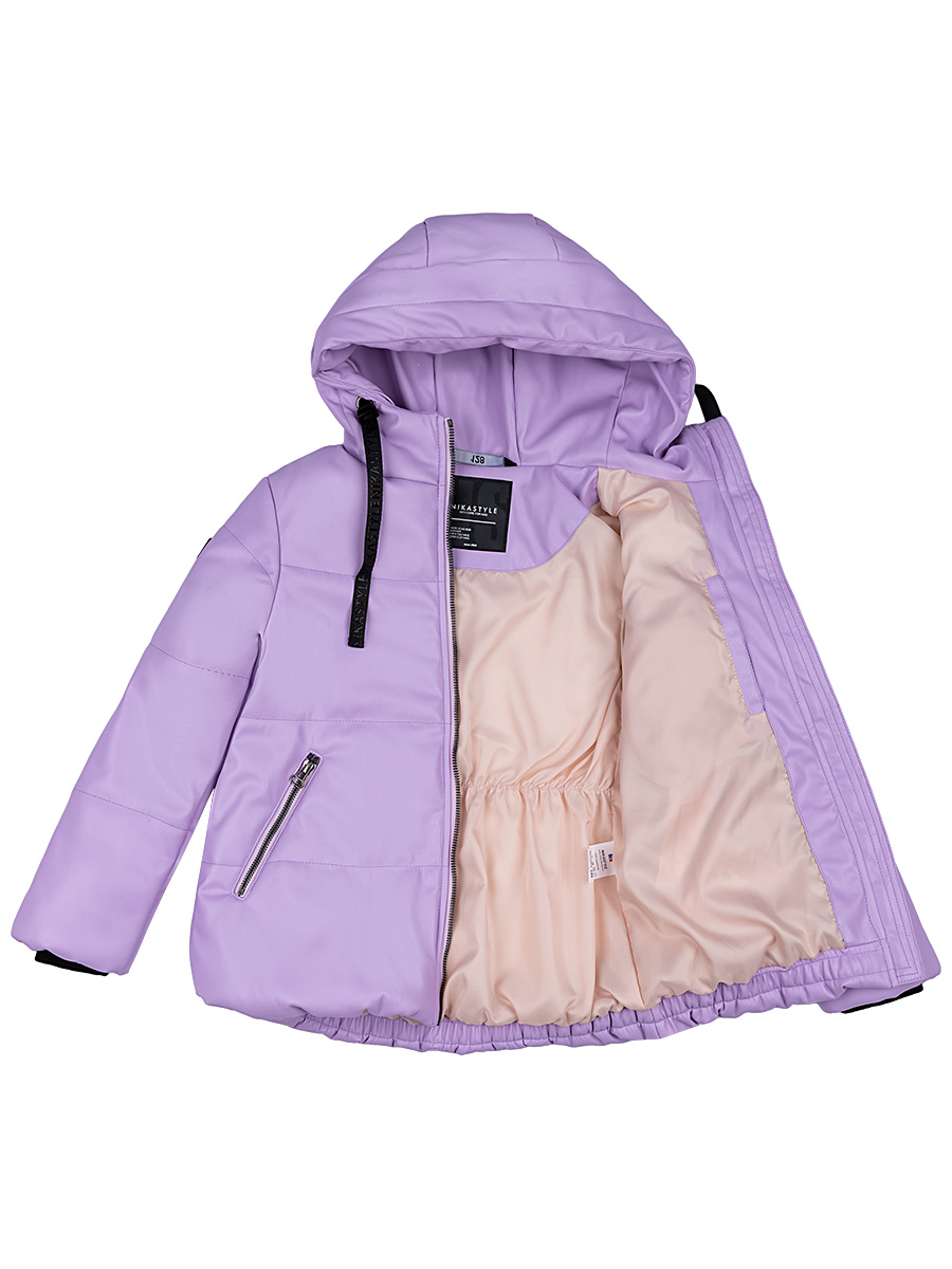 Куртка Nikastyle, размер 4 года, цвет фиолетовый 4м5023 - фото 4