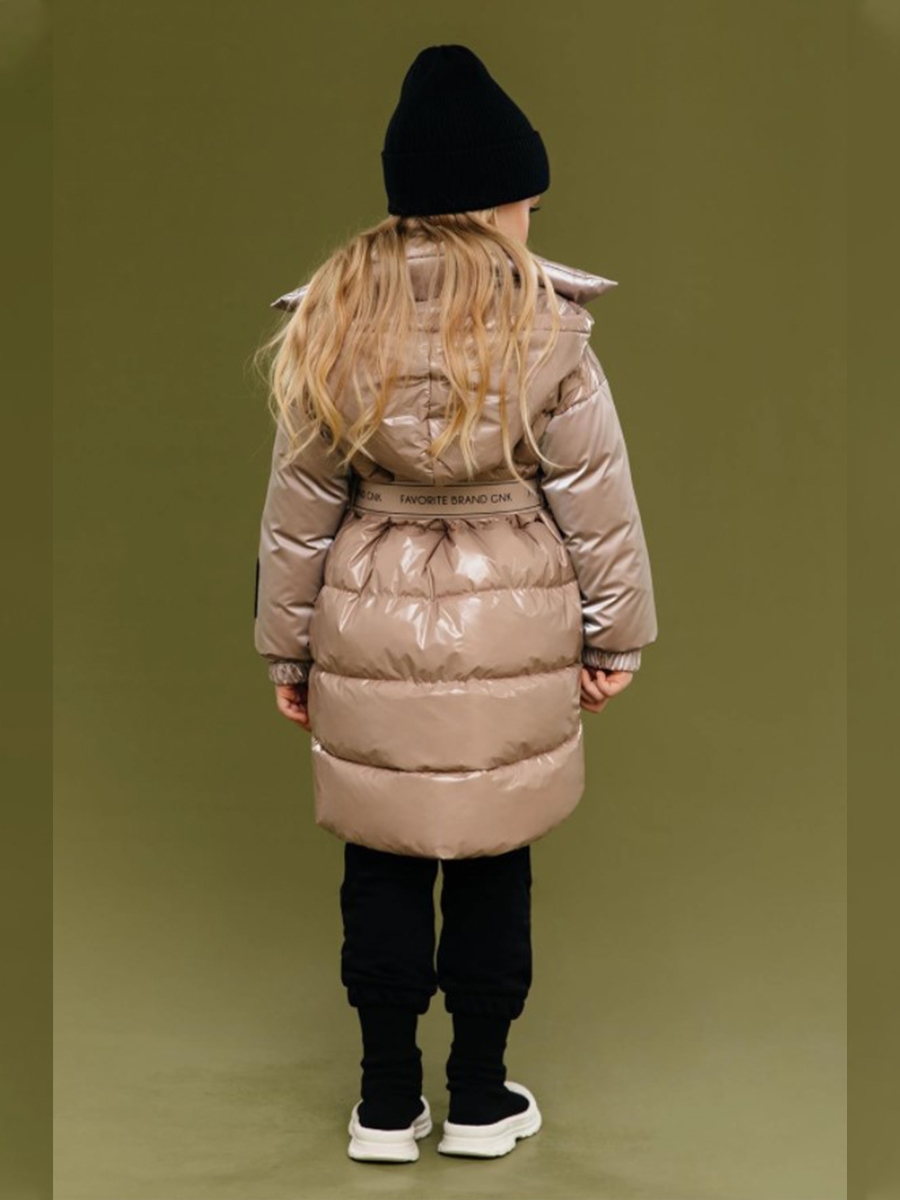 Пальто GnK, размер 5, цвет бежевый - фото 2