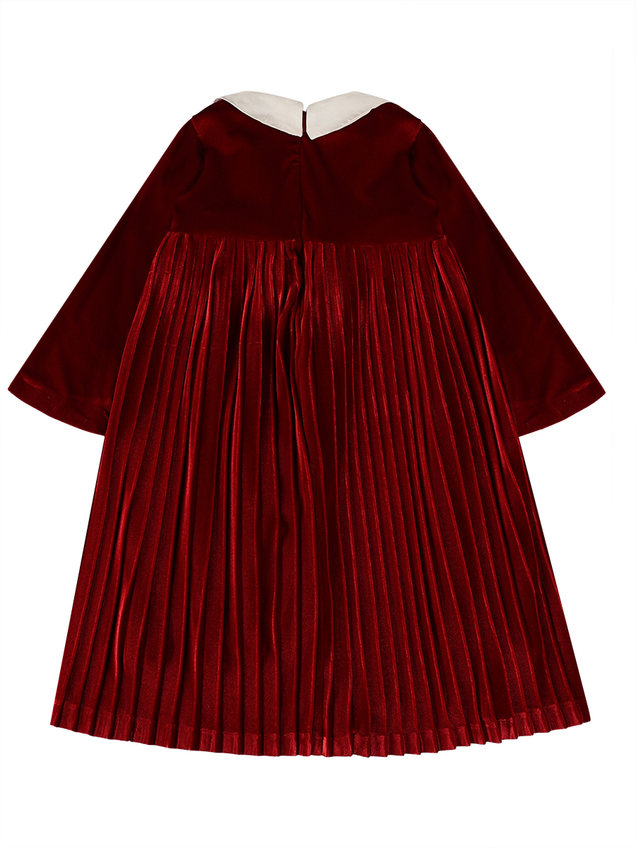 Платье Y-clu', размер 4 года, цвет красный YFBF24A452 SP - фото 3