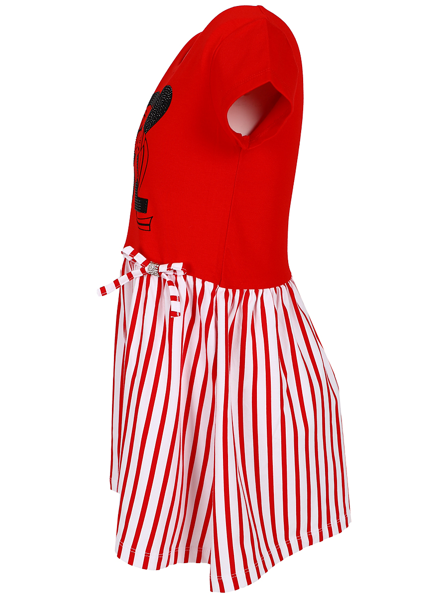 Платье Laddobbo, размер 92, цвет красный ADG54301-6 - фото 6