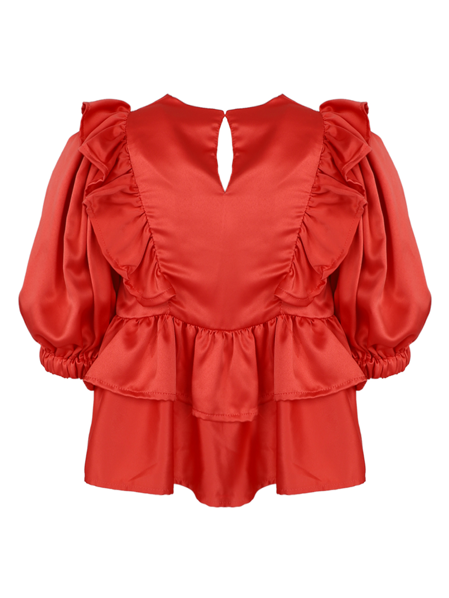 Блуза Y-clu', размер 128, цвет розовый Y17011 - фото 4