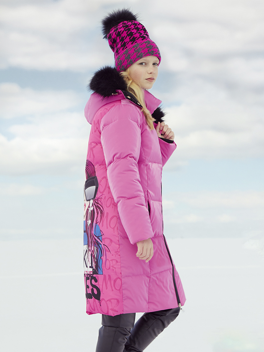 Пальто Laddobbo, размер 13, цвет розовый