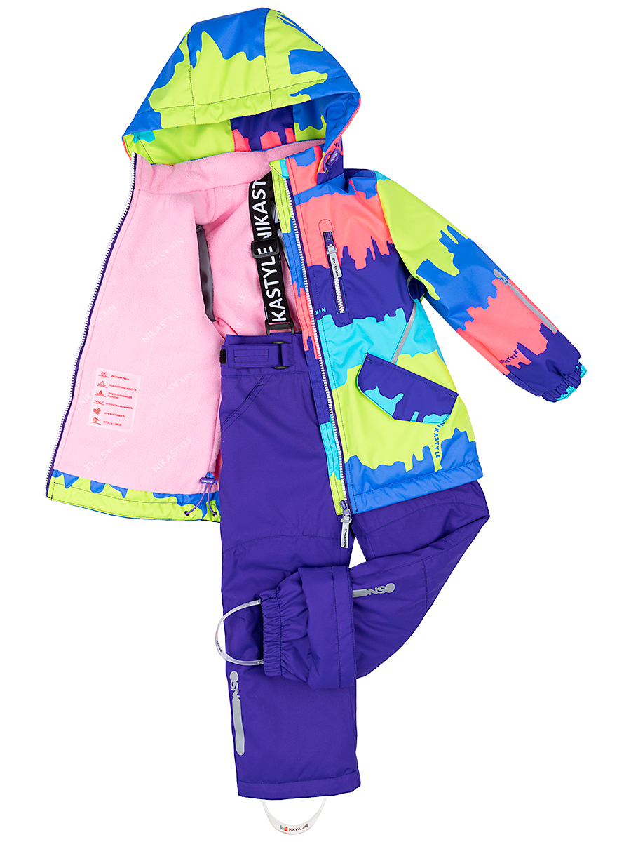 Куртка+брюки Nikastyle, размер 6, цвет разноцветный 7м0423 Куртка+брюки - фото 5