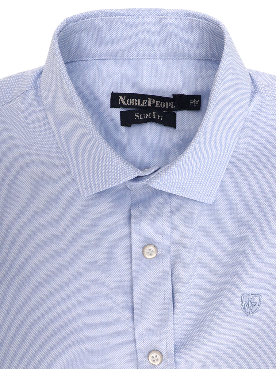 Рубашка Noble People, размер 140, цвет голубой 19003-526-19CEY - фото 5